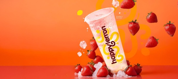 Happy Lemon boba tea storefront